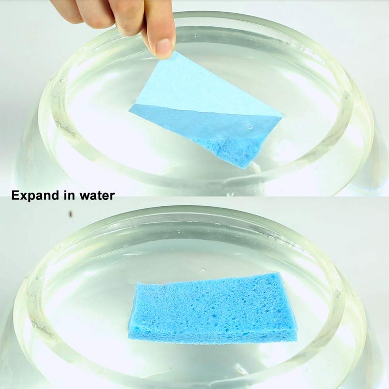 ARCLIBER Cleaning Scrub Sponge,Cellulose Non-Scratch for Kitchen,Bathroom,Cars,Colorful Compressed Sponge (18 Pack) - Image 3